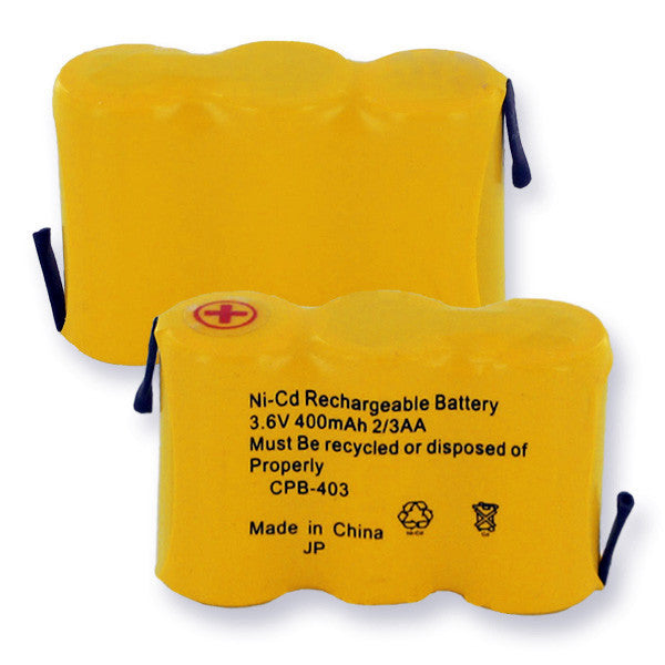 BBW 3-2 and 3AA NCAD and WITH TABS Cordless Battery