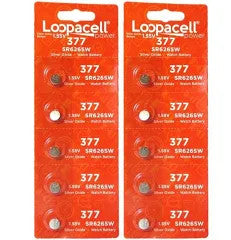 BBW 377/376 - SR626 Silver Oxide Button Battery 1.55V - 10 Pack + FREE SHIPPING!