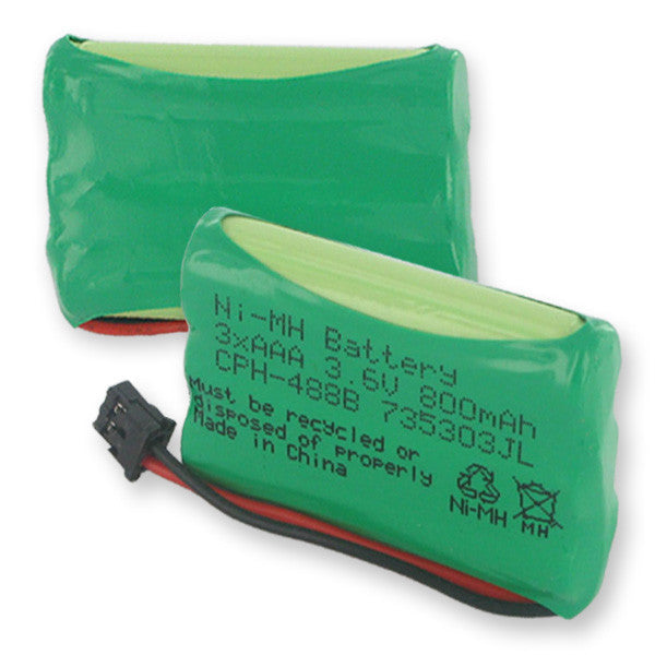 BBW 3X5/4AAA NiMH 800mAh/B CONNECTOR CORDLESS PHONE BATTERY FREE SHIPPING