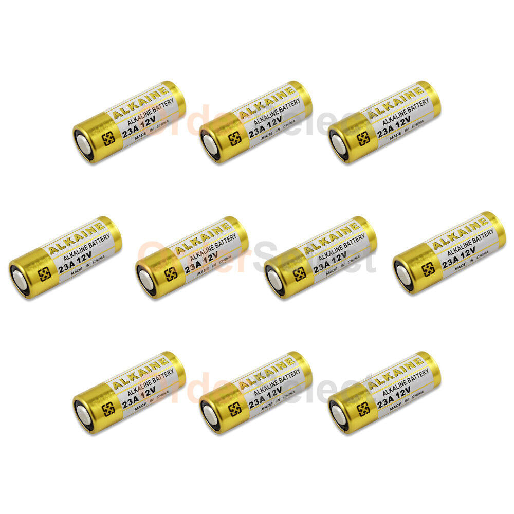 BBW A23 Alkaline 12 Volt Battery 10 Pack + FREE SHIPPING!