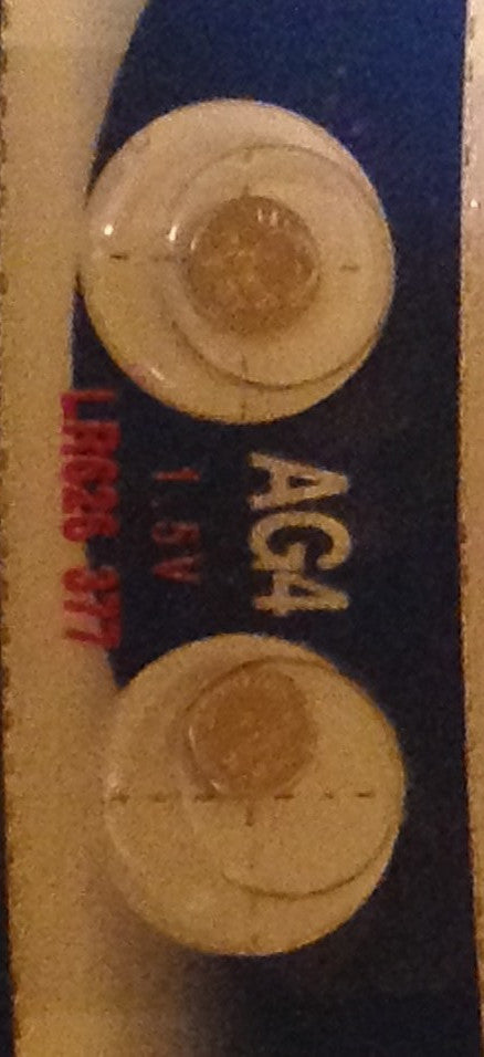 BBW AG4 / LR626 Alkaline Button Watch Battery 1.5V - 2 Pack - FREE SHIPPING