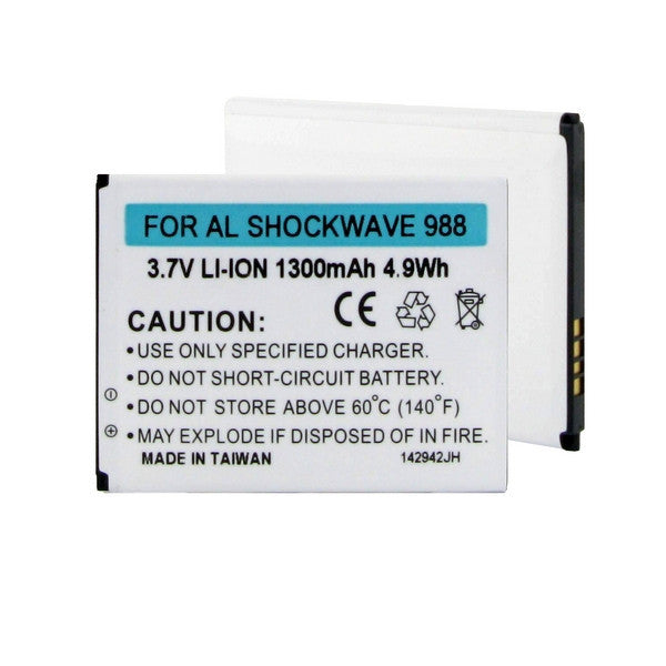 BBW ALCATEL SHOCKWAVE OT988 3.7V 1300mAh LI-ION BATTERY FREE SHIPPING