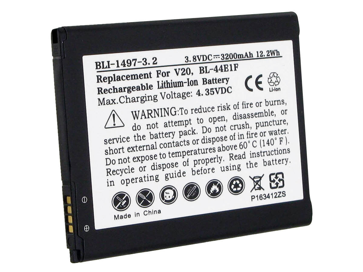 BBW BLI-1497-3-2 3200mAh 3.8V Replacment Lithium Ion Li-Ion Battery for the LG V20 / Stylus 3 Smartphones