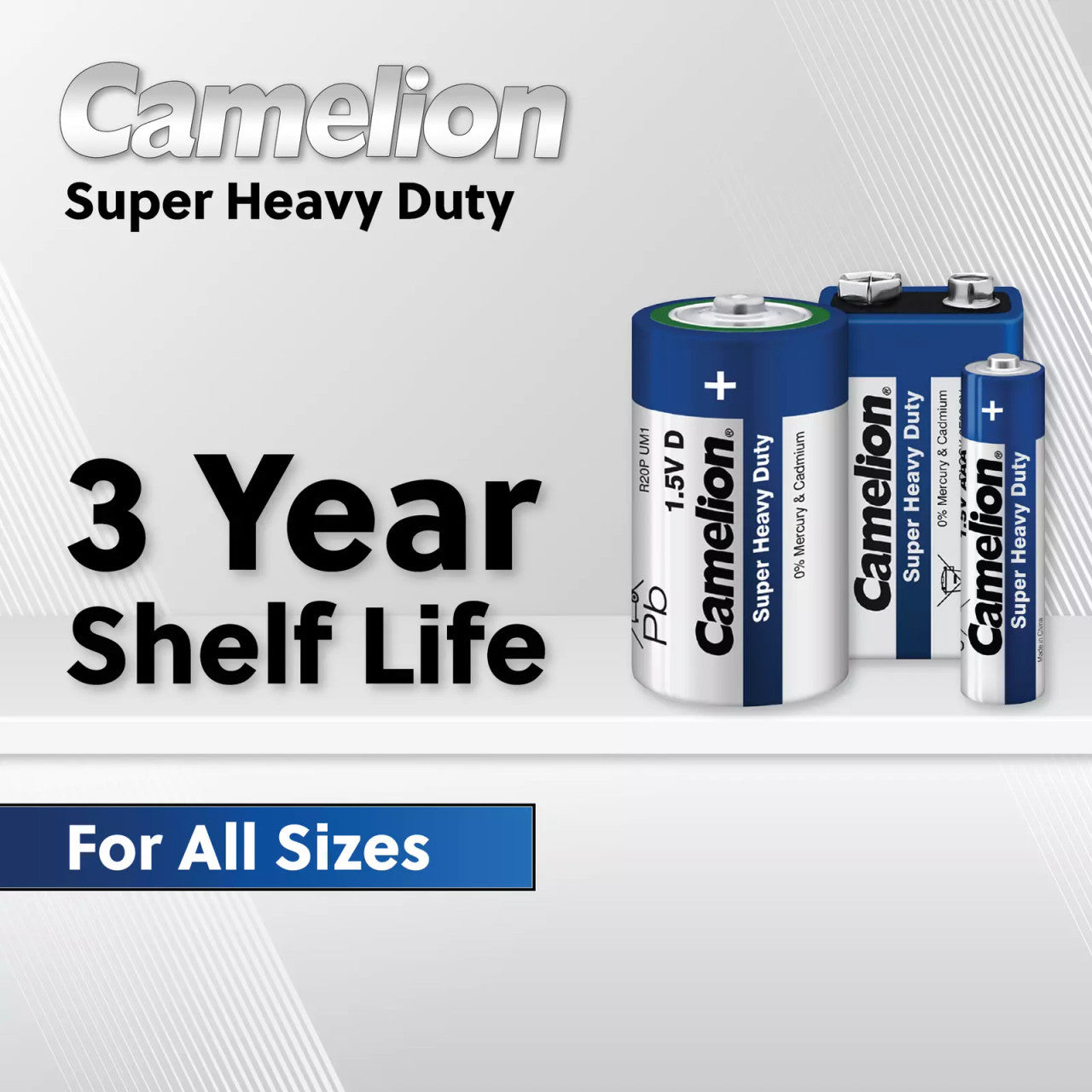 BBW Camelion D Size Super Heavy Duty Battery 144 Pack + FREE SHIPPING!