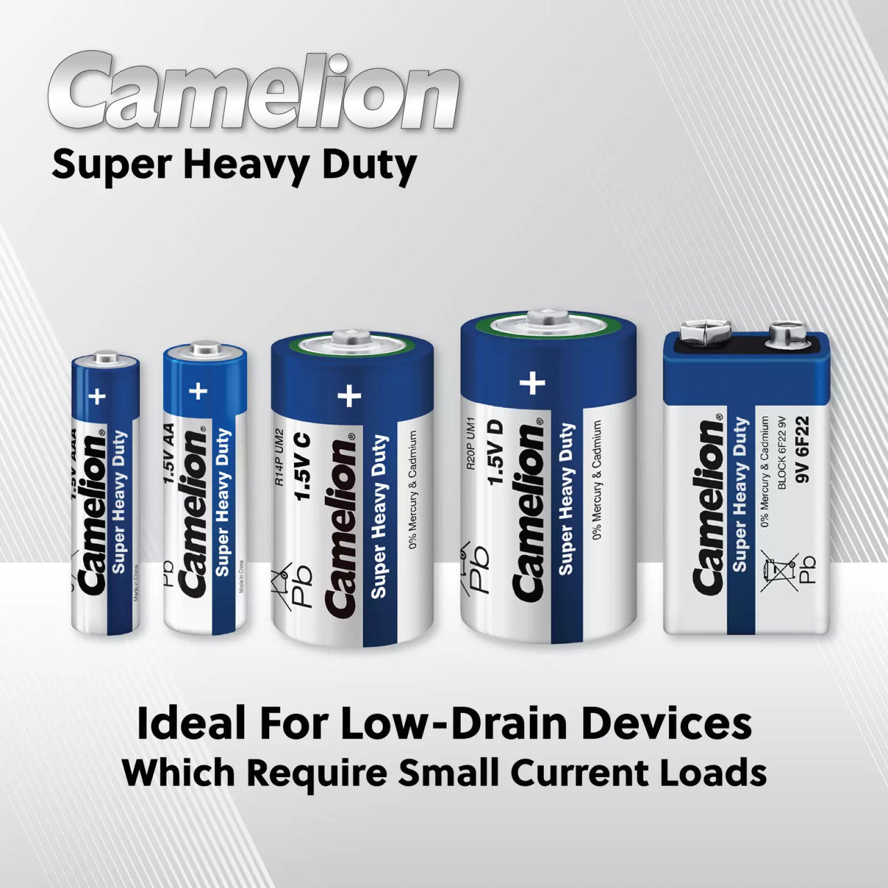 BBW Camelion D Size Super Heavy Duty Battery 144 Pack + FREE SHIPPING!