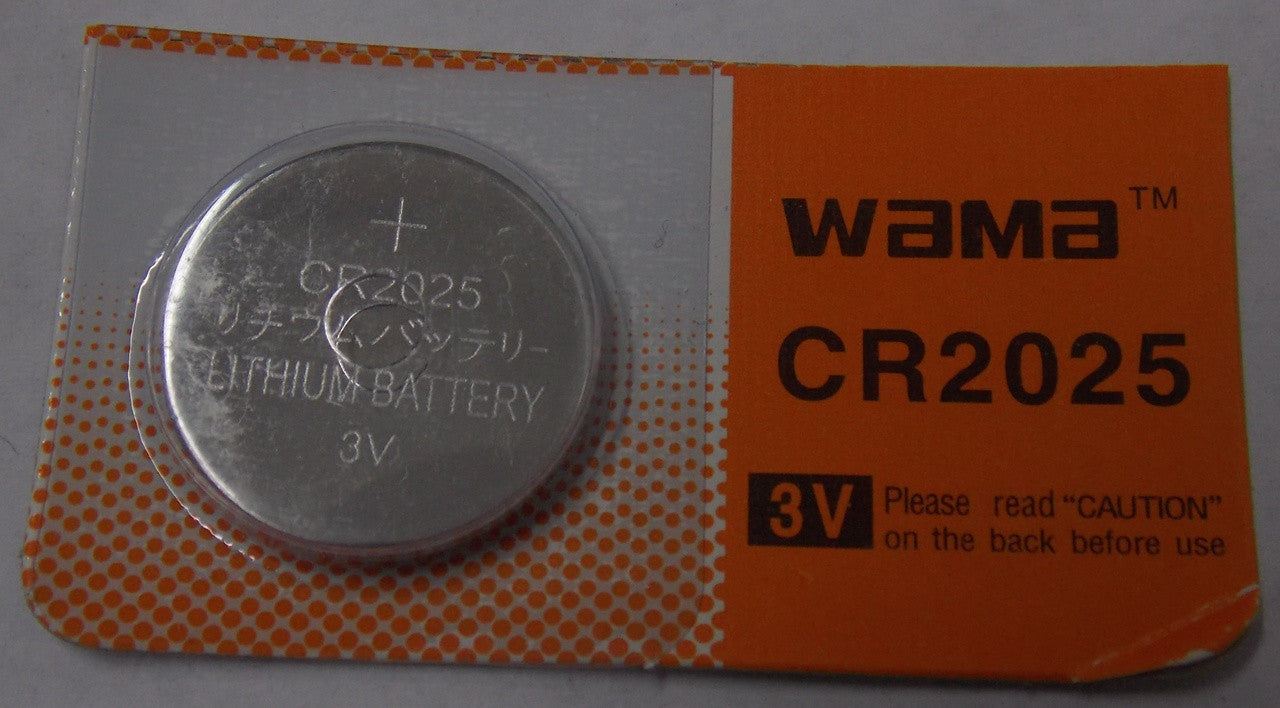 BBW CR2025 3V Lithium Coin Battery 25 Pack FREE SHIPPING