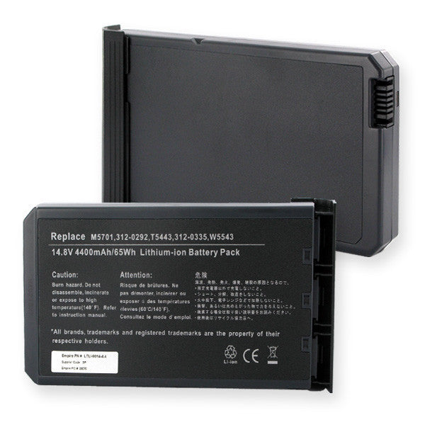 BBW DELL 14.8V 4400mAh Li-ION Laptop Battery