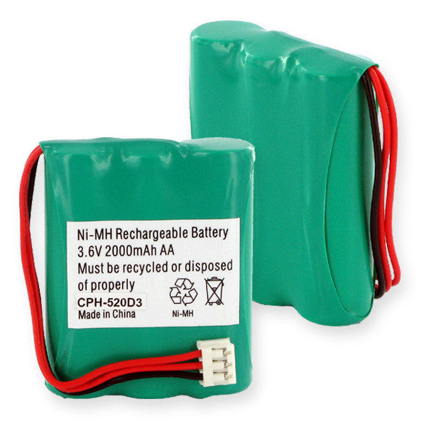 BBW GE and RCA 5-2699 NiMH 2000mAh Cordless Battery