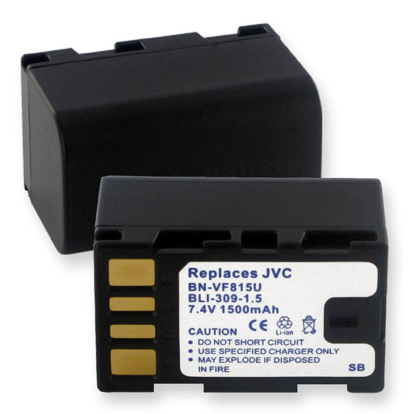 BBW JVC BN-VF815/915 LI-ION 7.2V 1500mAh VIDEO BATTERY FREE SHIPPING