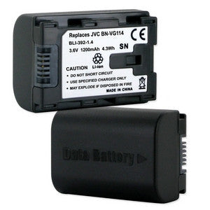 BBW JVC BN-VG114 3.6V 1200MAH Battery FREE SHIPPING