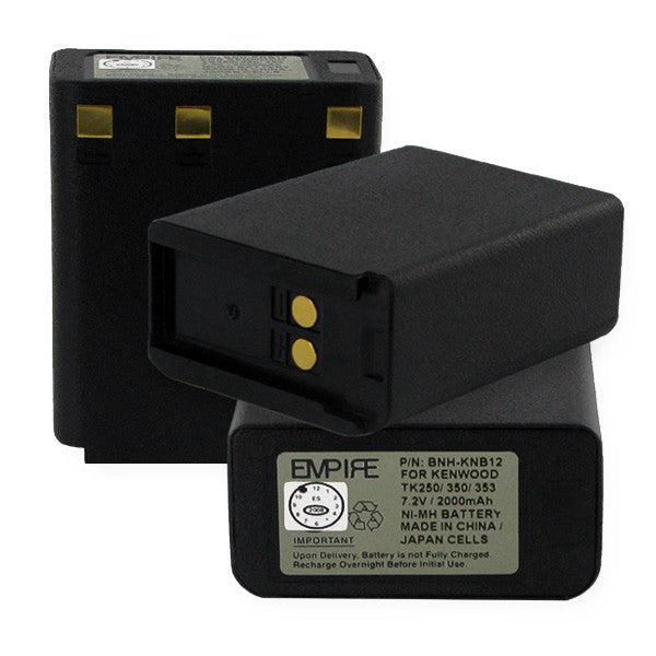 BBW KENWOOD KNB-12 NiMH 1650mAH Two-way Battery