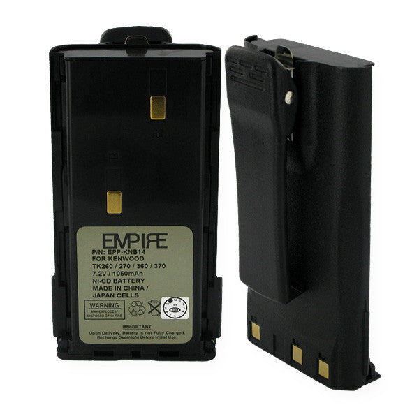 BBW KENWOOD KNB-14 NCAD 1050mAh TWO WAY BATTERY