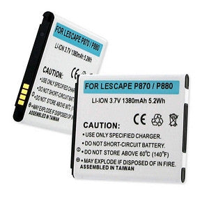 BBW LG ESCAPE P870 / P880 3.7V 1380mAh LI-ION BATTERY FREE SHIPPING