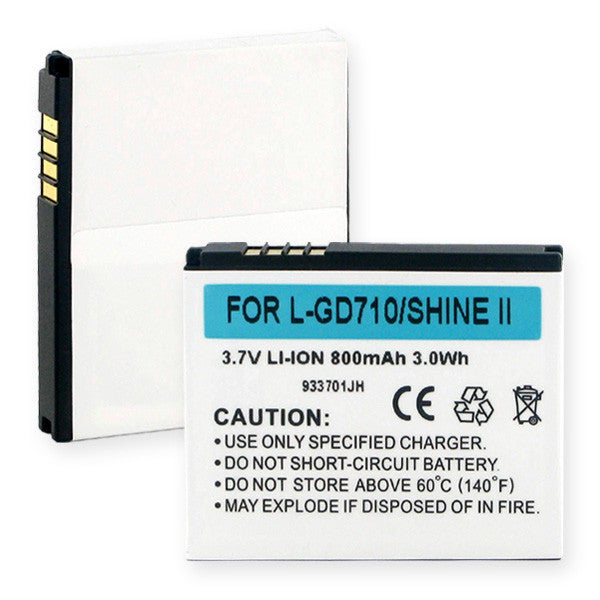 BBW LG GD710 and SHINE 2 LI-ION 800mAh Cellular Battery