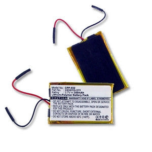 BBW MICROSOFT ZX-6000 LI-POL 350mAh Cordless Battery