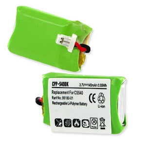 BBW PLANTRONICS CS540 86180-01 3.7V 140mAh LI-POL CORDLESS BATTERY FREE SHIPPING