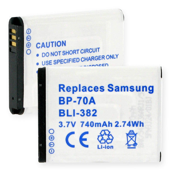 BBW SAMSUNG BP-70A LI-ION 740MAH Digital Battery FREE SHIPPING