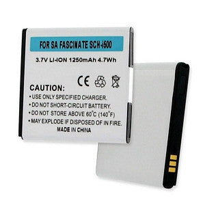 BBW SAMSUNG FASCINATE SCH-I500 3.7V 1250mAh LI-ION BATTERY FREE SHIPPING