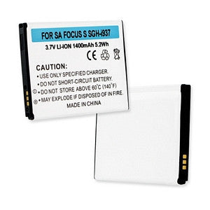 BBW SAMSUNG FOCUS S SGH-I937 3.7V 1400mAh LI-ION BATTERY FREE SHIPPING
