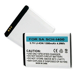 BBW SAMSUNG SCH-I400 3.7v 1300mAh LI-ION BATTERY FREE SHIPPING