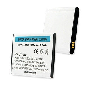 BBW SAMSUNG STRATOSPHERE SCH-I405 3.7V 1500mAh LI-ION BATTERY FREE SHIPPING