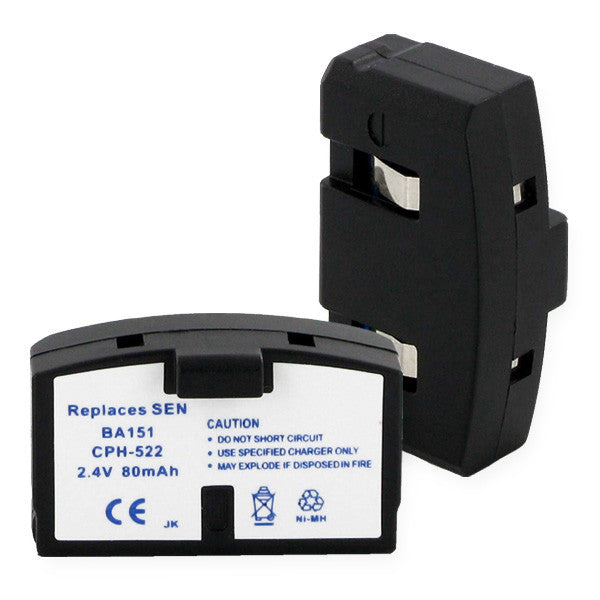 BBW SENNHEISER BA151 NiMH 80mAh Cordless Battery