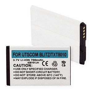 BBW UTSTARCOM BLITZ/TXT8010 LI-ION 700mAh FREE SHIPPING