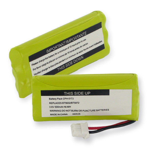 BBW VTECH BT5632 and BT5872 NiMH 500mAh Cordless Battery FREE SHIPPING