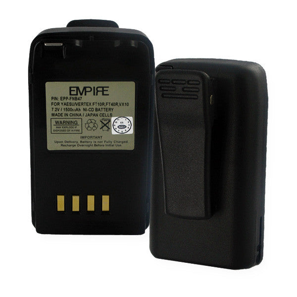 BBW YAESU and VERTEX FNB-V47 Two-way Battery