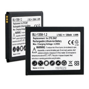 BBW ZTE Li3815T43P3H6151421 Z667 3.7V 1200mAh LI-ION BATTERY FREE SHIPPING