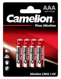 Camelion PACK OF 12 3 - 4 Packs AAA - ALKALINE BATTERIES IN RETAIL PACKAGING FREE SHIPPING