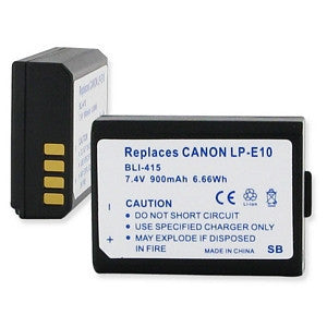 CANON LP-E10 7.4V 900MAH BLI-415 FREE SHIPPING