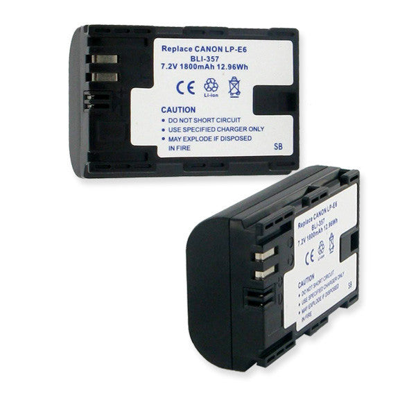 CANON LP-E6 7.2V 1800MAH FREE SHIPPING