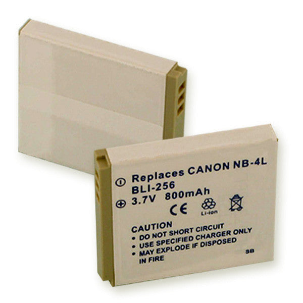 CANON NB-4L LI-ION 750mAh FREE SHIPPING