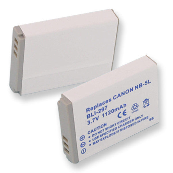 CANON NB-5L LI-ION 1000mAh Battery FREE SHIPPING