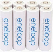 Eneloop Panasonic eneloop AA Rechargeable Ni-MH Batteries 2000mAh 8-Pack + FREE SHIPPING!