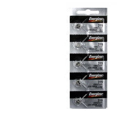 Energizer 319 - SR527 Silver Oxide Button Battery 1.55V 5 Pack FREE SHIPPING