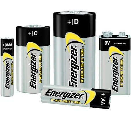 Energizer Industrial Alkaline 9V - 8 Pack  + FREE SHIPPING!