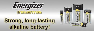 Energizer Industrial Alkaline D Size - 4 Pack + FREE SHIPPING!