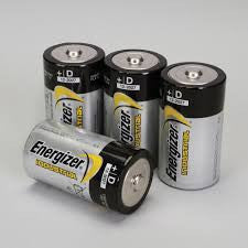 Energizer Industrial Alkaline D Size - 4 Pack + FREE SHIPPING!