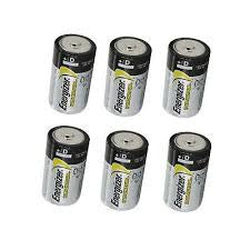Energizer Industrial Alkaline D Size - 6 Pack + FREE SHIPPING!