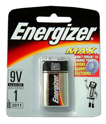 Energizer MAX 9V Batteries - 8 PK + FREE SHIPPING!