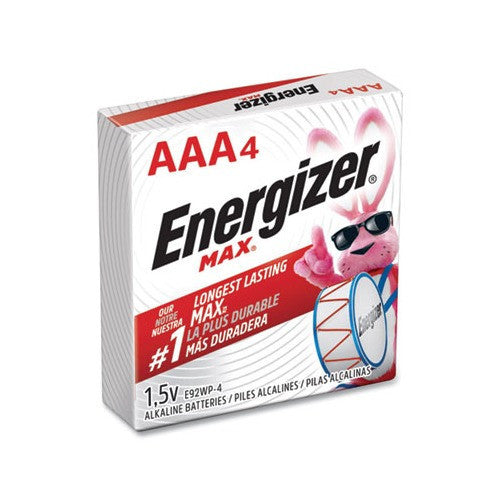 Energizer Max Alkaline AAA Battery- 40 Pack ( 10 boxes of 4 )+ FREE SHIPPING