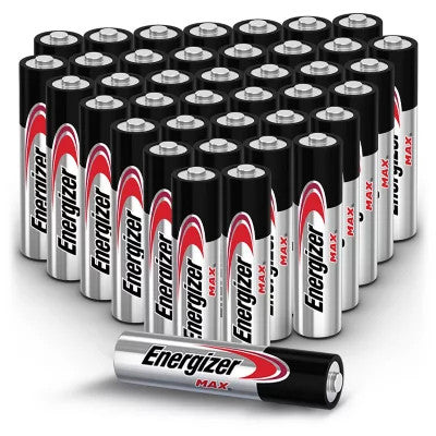 Energizer Max Alkaline AAA Battery- 40 Pack ( 10 boxes of 4 )+ FREE SHIPPING