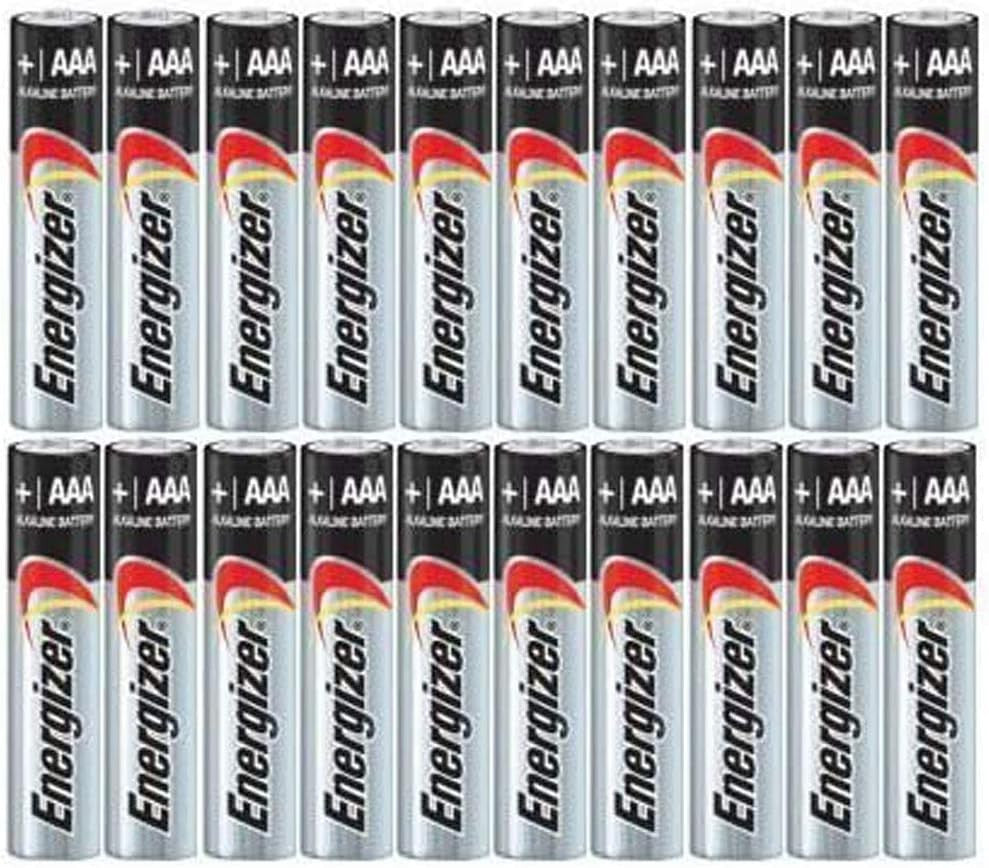 Energizer Max Alkaline AAA Battery E92 1.5V - 20 Pack + FREE SHIPPING