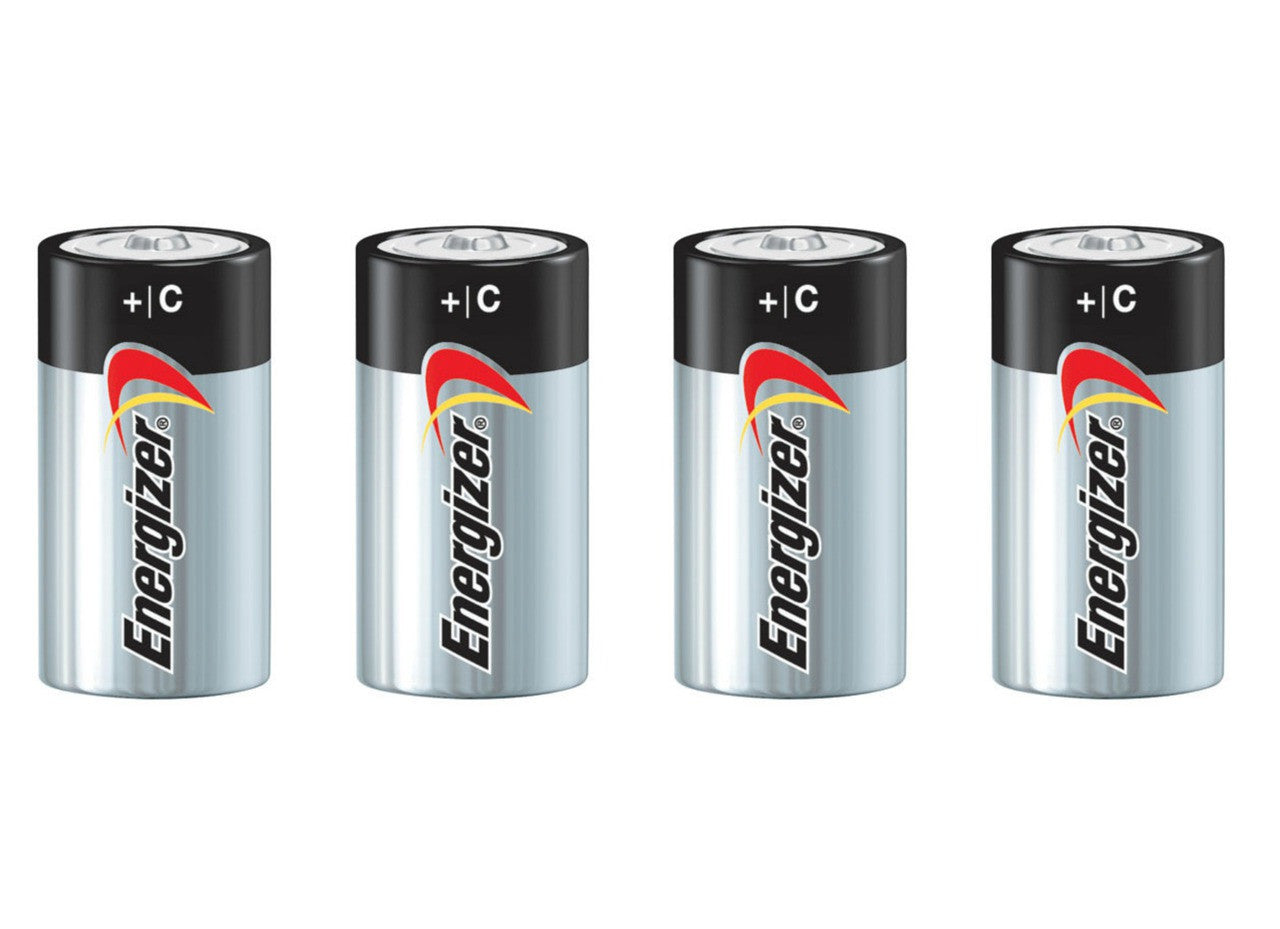Energizer Max Alkaline C Size Batteries E93 - 4 Pack FREE SHIPPING