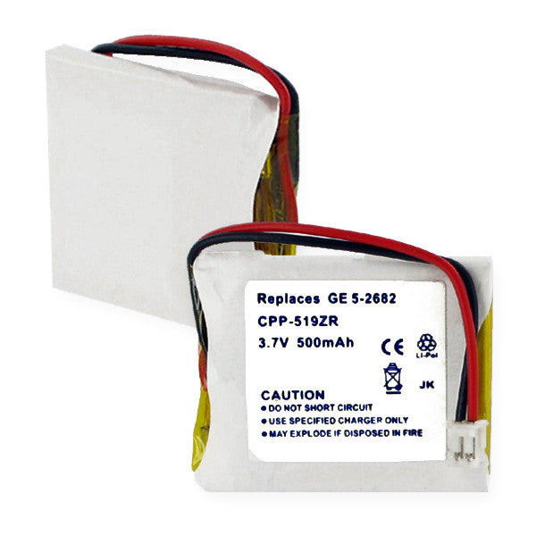 GE 5-2682 LI-POL 500mAh Cordless Battery