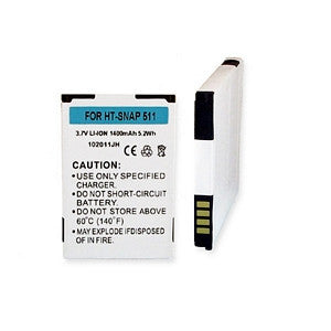HTC SNAP S511 LI-ION 1400mAh FREE SHIPPING