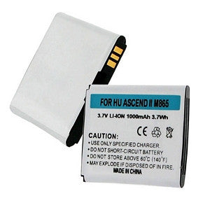 HUAWEI ASCEND II M865 3.7V 1000mAh LI-ION BATTERY FREE SHIPPING