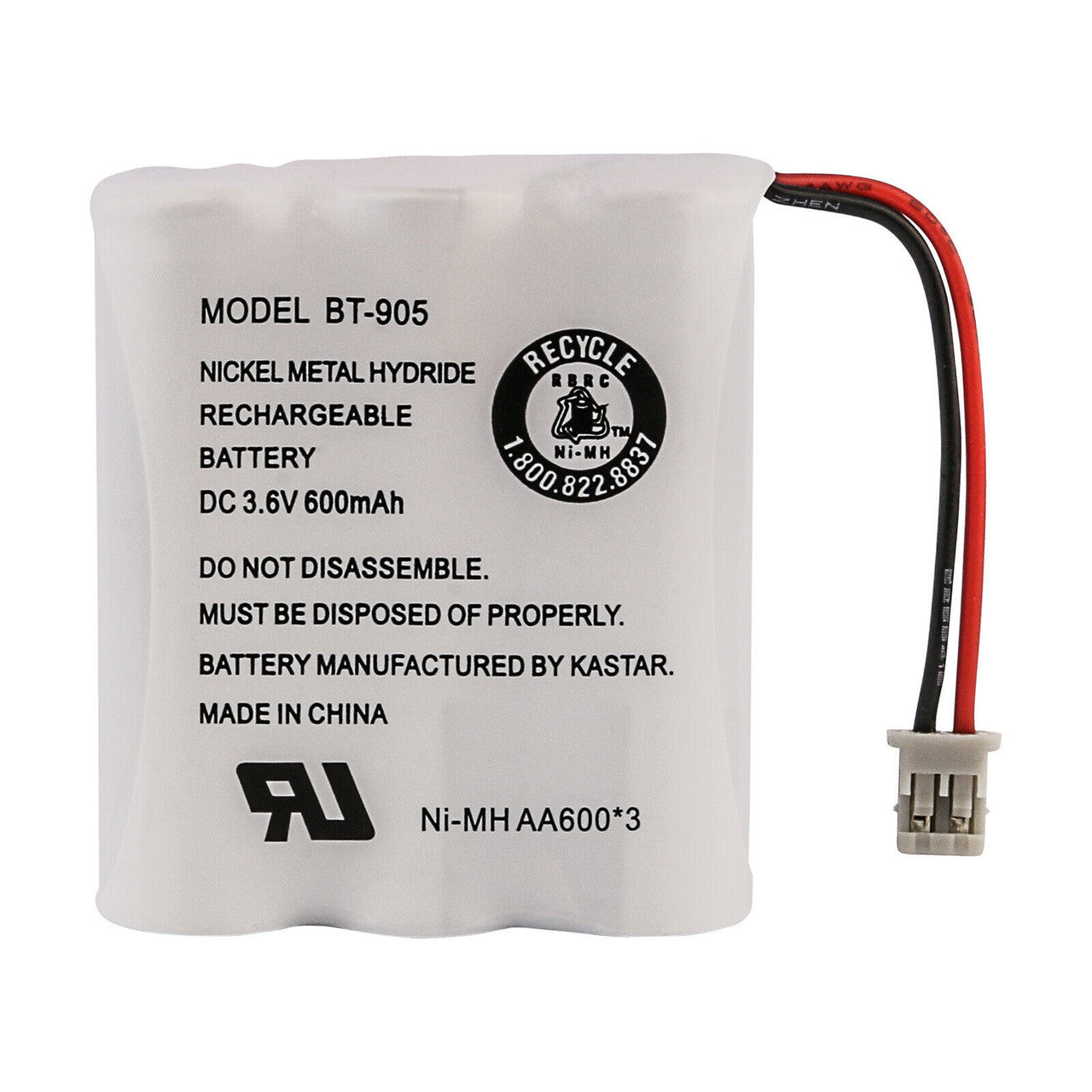 Kastar BT-905 Battery Compatible Uniden EXP7240 EXP7241 EXP7900 EXP91 EXP92 EX13226